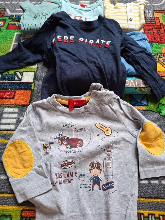 Lot de 16 tshirts manches longues - photo numéro 2