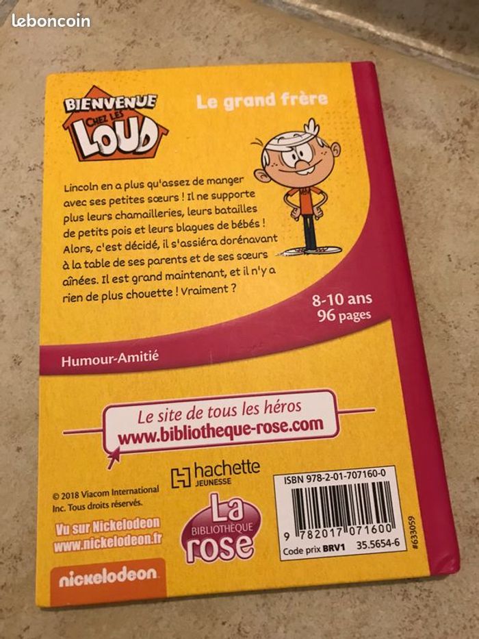 livre Bienvenue chez les louds tome 3 Le grand frere - photo numéro 2