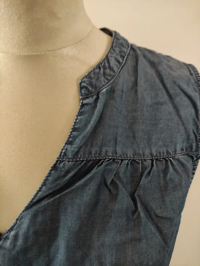 Robe en jean maternité - photo numéro 3