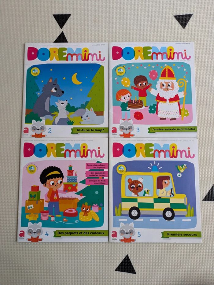 Lot de 8 magazines pour enfants Doremi mini Averborde - photo numéro 2