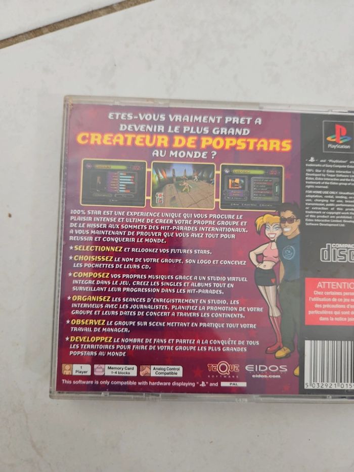 Jeu ps1 100% star cont1 - photo numéro 4