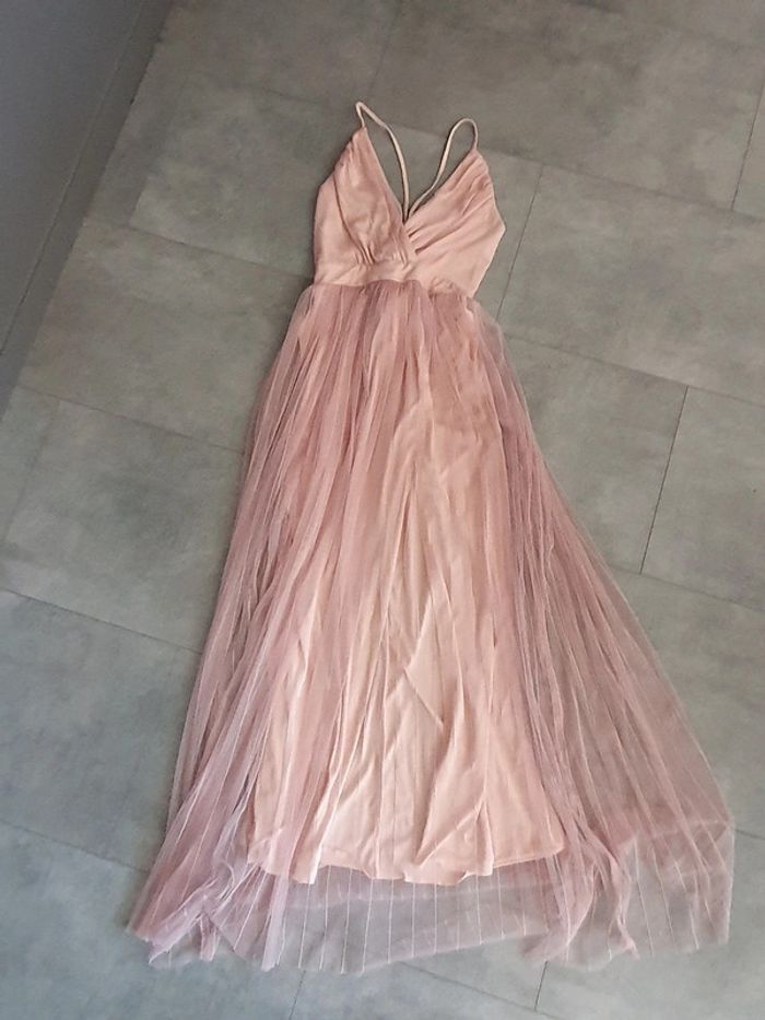 Robe soirée mariage baptème coktail   T 38 - photo numéro 5