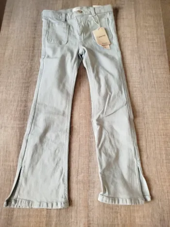 Jean flare bleu ciel  mango 6 ans