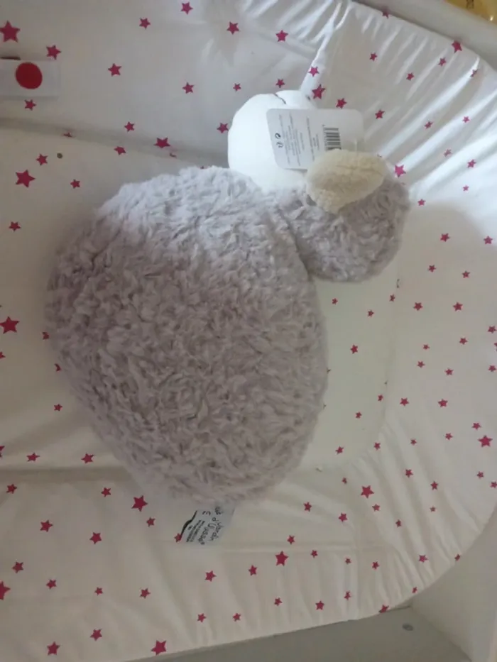 Peluche mouton jardin d'Ulysse neuve - photo numéro 2