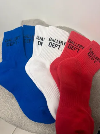 Lot 3 paires de chaussettes gallery dept bleu rouge et bleu