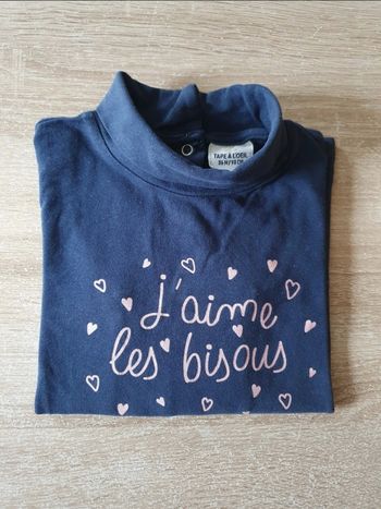 Sous-pull Tape à l'oeil - 36 mois