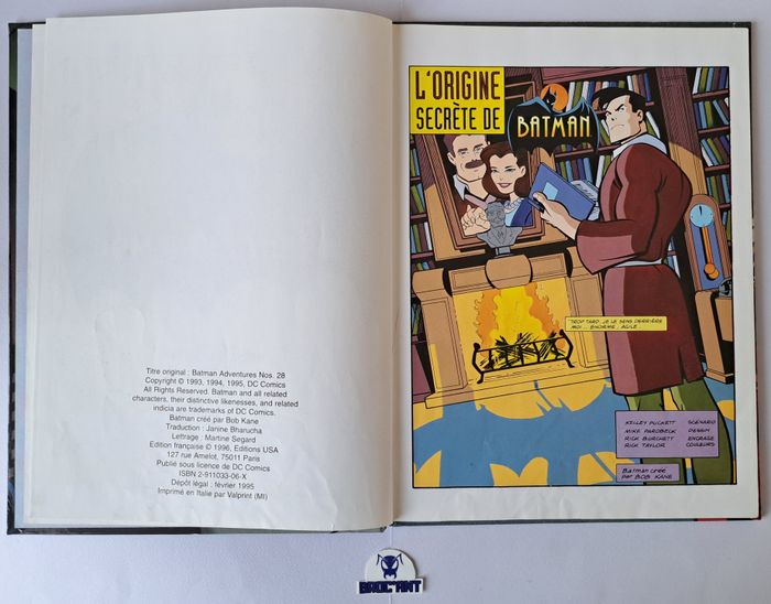 BD DC Comics Batman tome 6 La nuit est à moi 1995 - photo numéro 2