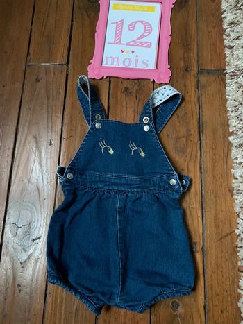 Salopette petit bateau