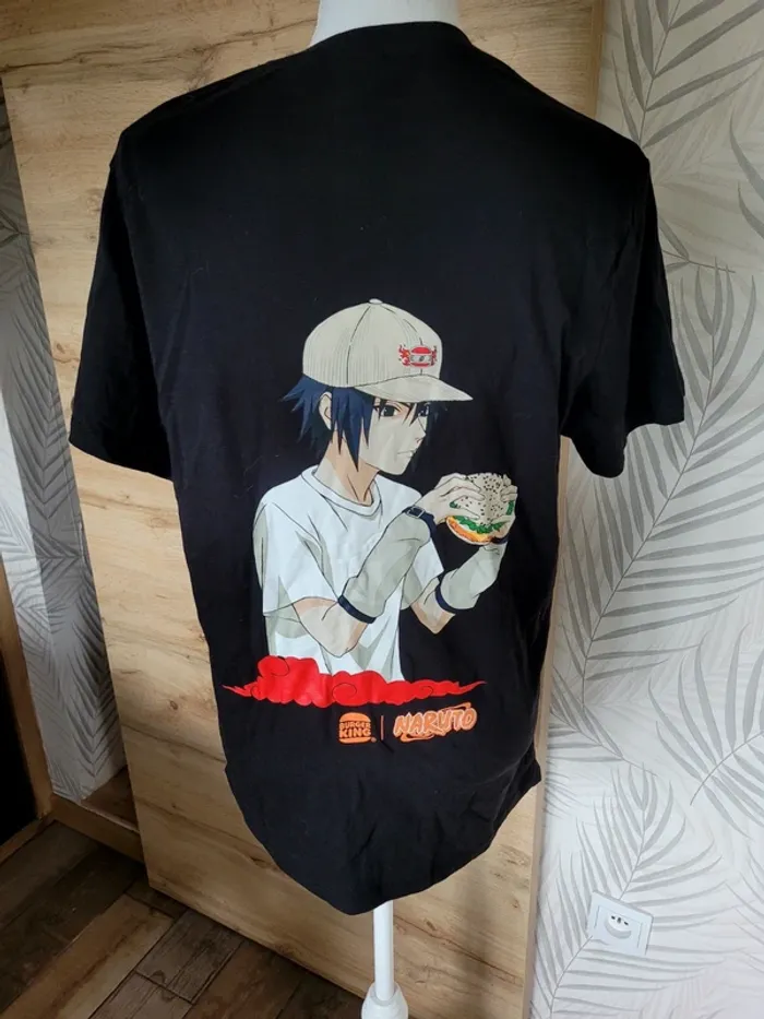 Tee shirt burger king taille M naruto - photo numéro 2
