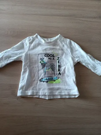 Tee-shirt manche longue 3 mois