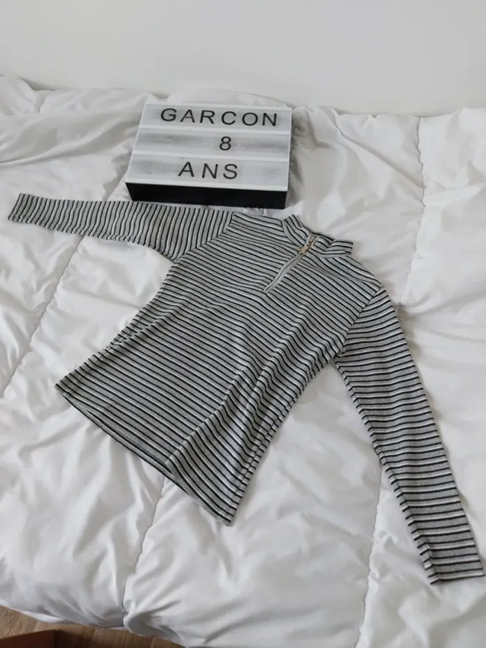 Pull garçon 8 ans