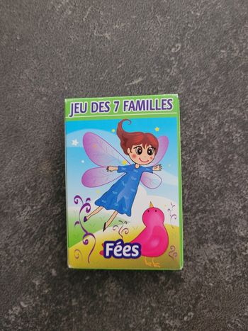 Jeu de carte les 7 familles fées