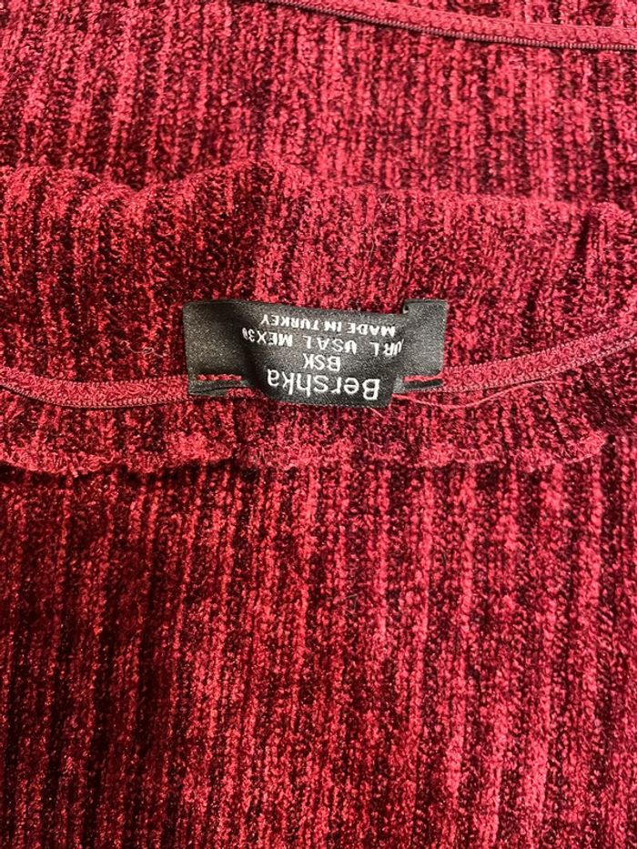 Top doux en laine  bershka taille L - photo numéro 4