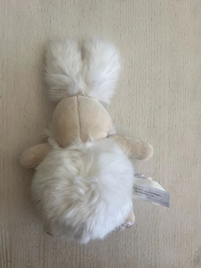 Lapin pain de sucre attaché tetine - photo numéro 3