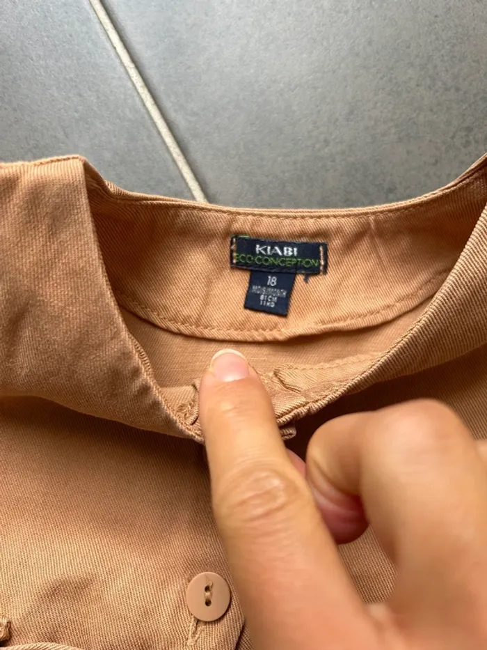 Robe manches courtes avec ceinture bébé fille Kiabi - photo numéro 4