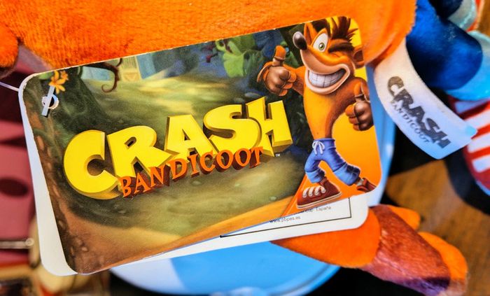Peluche Crash bandicoot - photo numéro 3