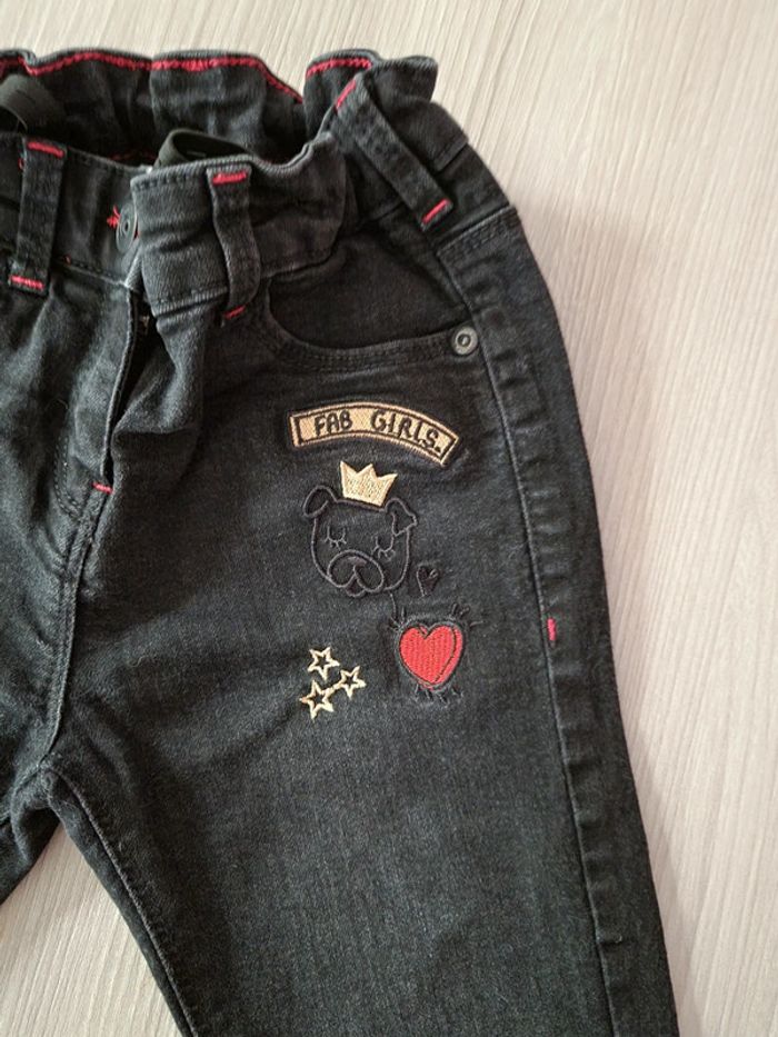 Jean gris doublé - C&A - Taille 7 ans - photo numéro 2