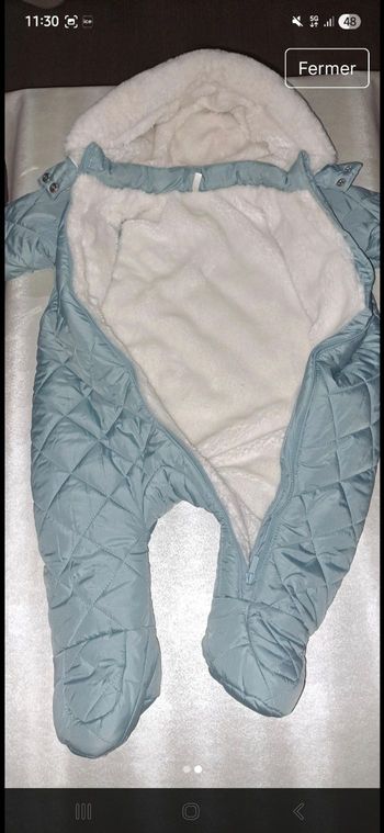 Combinaison pilote orchestra 9/12 mois