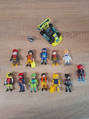 Playmobil lot pilotes pilote 