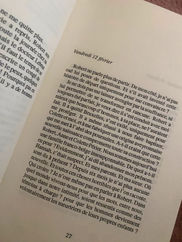 Journal d’Hannah – Louise L. Lambrichs 1993 - photo numéro 11
