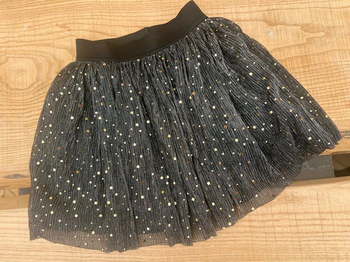 Jupe en tulle à paillettes soirée déguisement princesse 6 ans