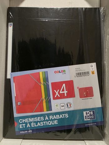 Pochettes à rabats élastiques Oxford