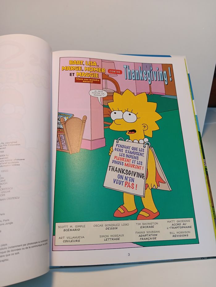 Livre Bande dessinée les Simpson Dossiers secrets - photo numéro 4