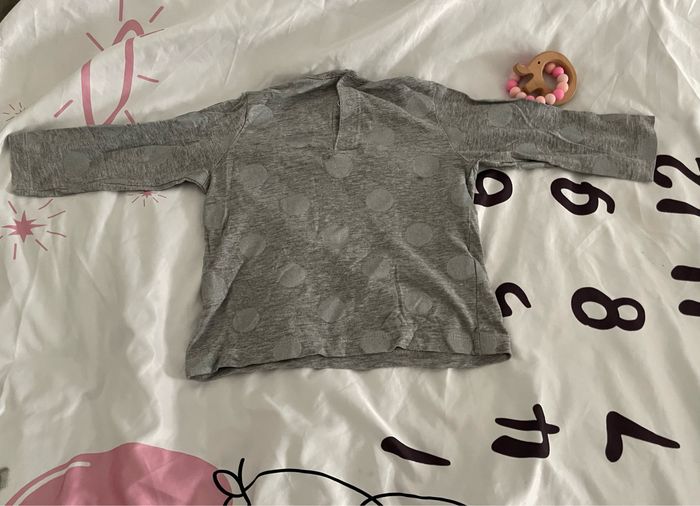 T-shirt manches longues bébé fille - photo numéro 3