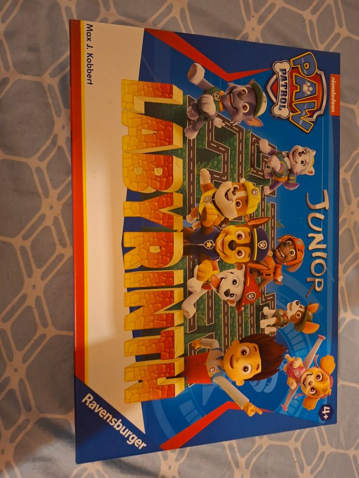 Jeu labyrinthe pat patrouille