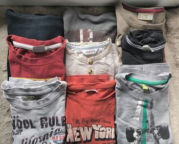 Lot de 9 Tshirt manche longue 5 ans 