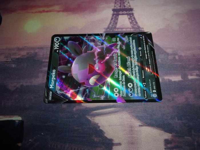 Pokémon - morpeko V - 95 - stars étincelantes full art brillante - VF - photo numéro 3