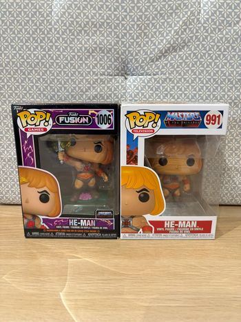 Pack de 2 Pop Games / Télévision "Master Of The Universe" He-Man