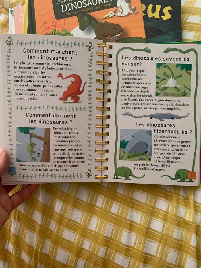 Livre docu "Les dinosaures" / Larousse jeunesse - photo numéro 6