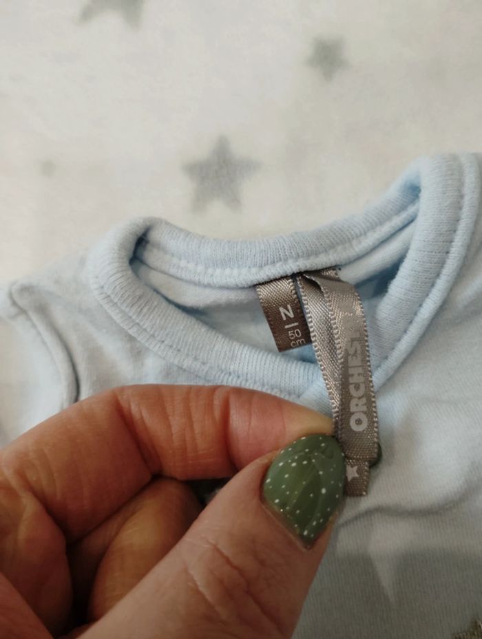 Lot de 3 bodies Cache cœur pour "mini baby" - photo numéro 13