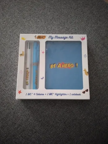 Coffret bic "my message kit"