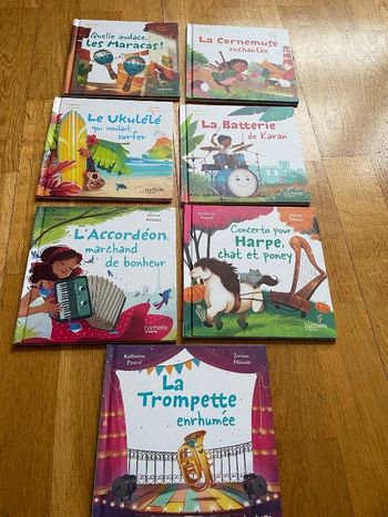 Lot livre en avant la musique