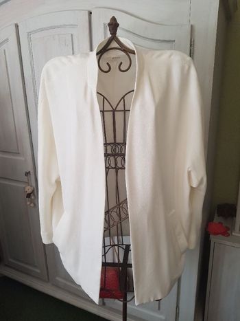 Veste femme crème. Taille unique. Promod