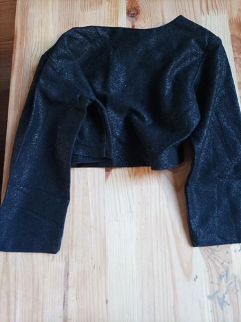 Bolero noir 7-8 ans