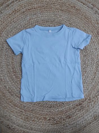 Tee shirt bleu clair 36 mois
