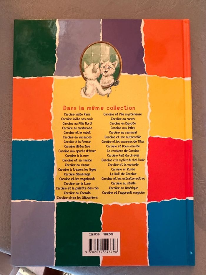 Livre rare collection damiers album bd Pierre Probst Caroline et la Varicelle - photo numéro 2