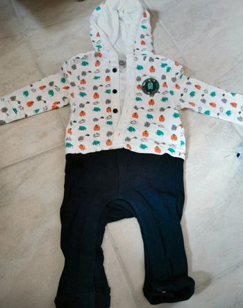 Grenouillère ensemble bébé garçon 9 mois neuf