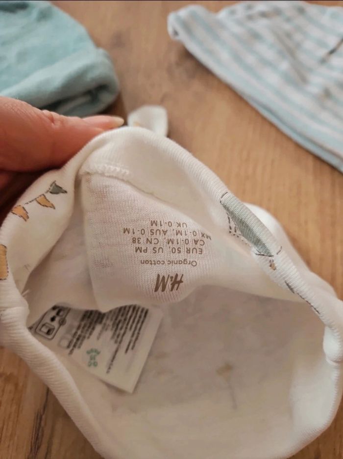 Lot bébé 0/1 mois garçon h&m - photo numéro 6