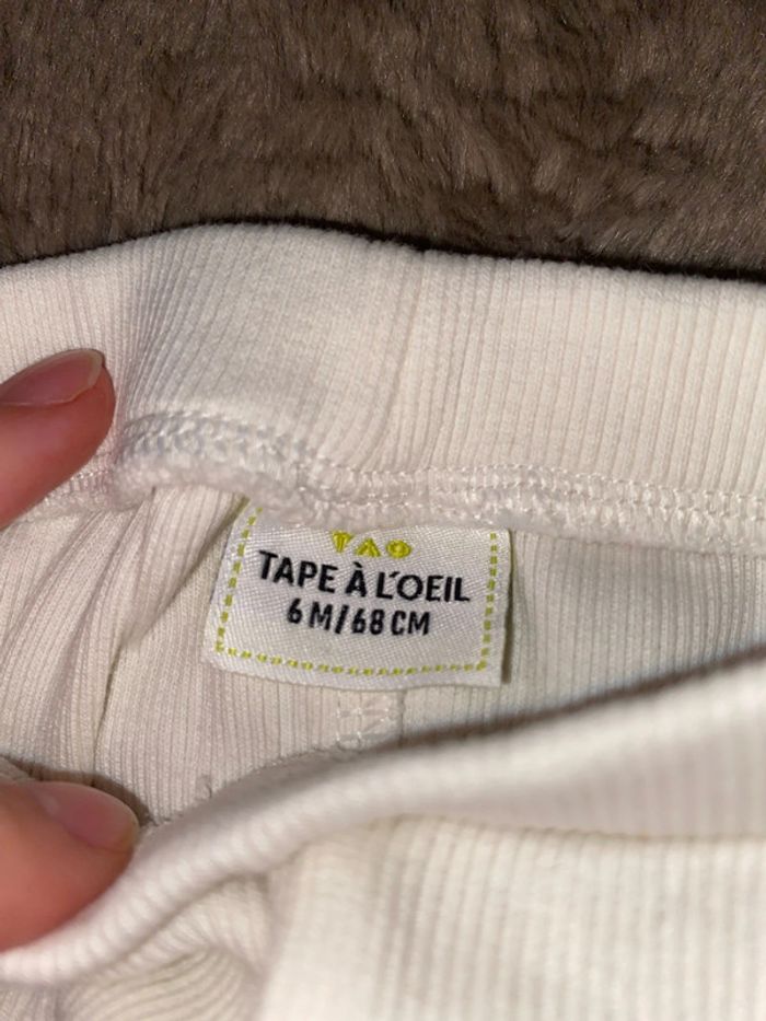🌸lot leggings côtelé 6 mois tao - photo numéro 4