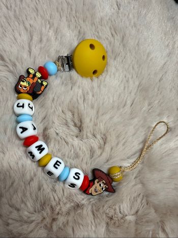 Attache tétine toy story