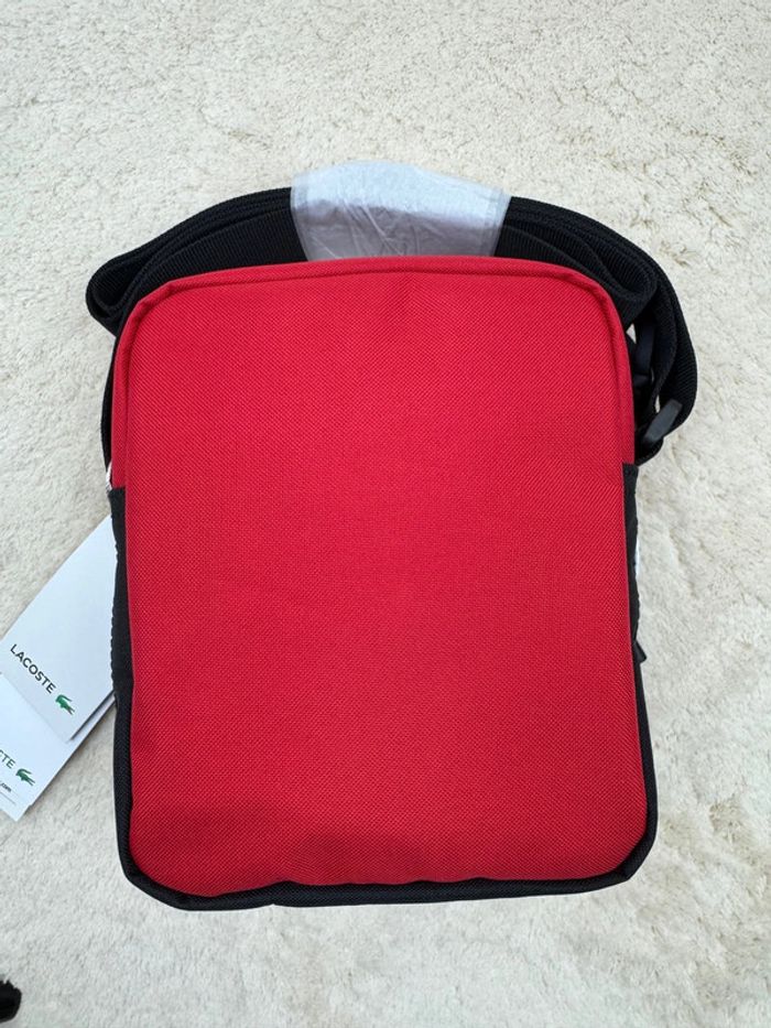Sacoche Lacoste Neuve Rouge - photo numéro 6