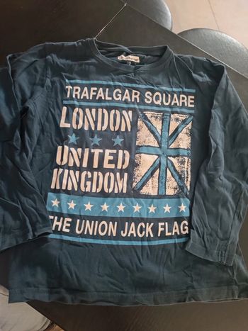 Tee shirt manches longues in extenso 10 ans