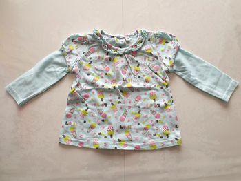 Tee-shirt 12 mois motif glace