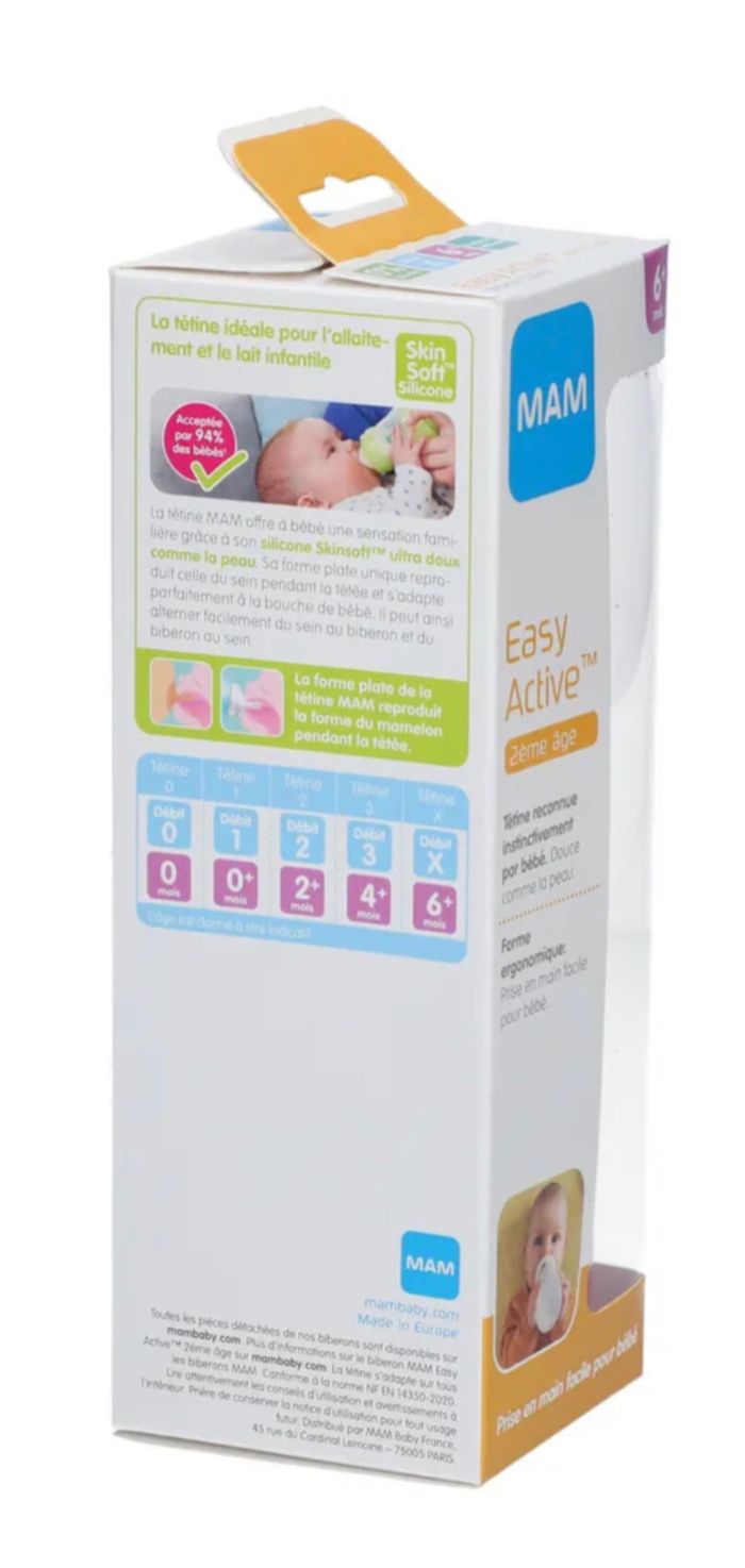 Biberon Easy Activ 2 eme âge, MAM - photo numéro 2