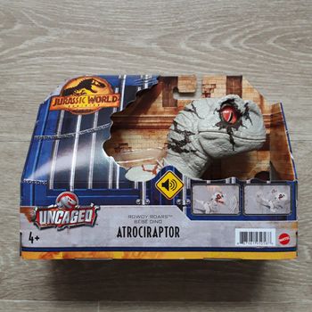 Jouet élèctronique bébé dino atrociraptor Jurassic World NEUF