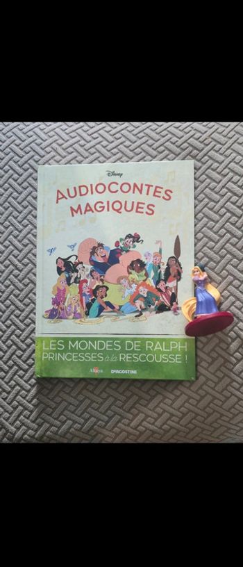 Numėro149 audioconte Magique Altaya disney deagostini livre+figurine audio conte compte